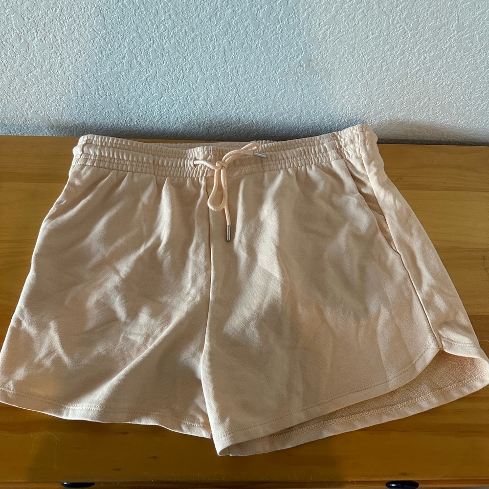 light orange shorts